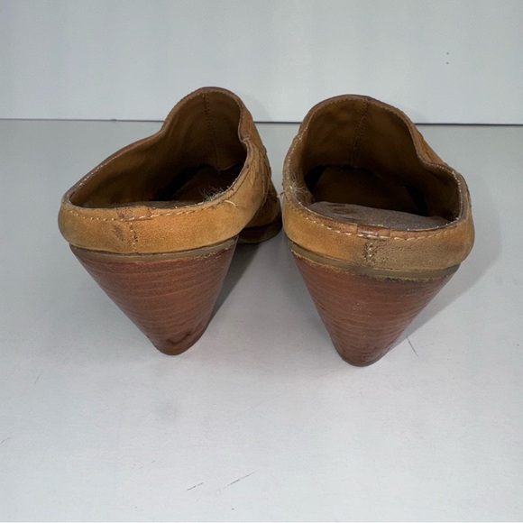 COLDWATER CREEK Western Suede Mules Clogs Size 8.5 - Picture 8 of 15